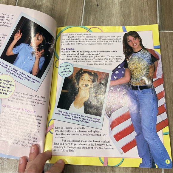 Scholastic Other Britney Spears A Backstage Pass Scrapbook Book Poshmark